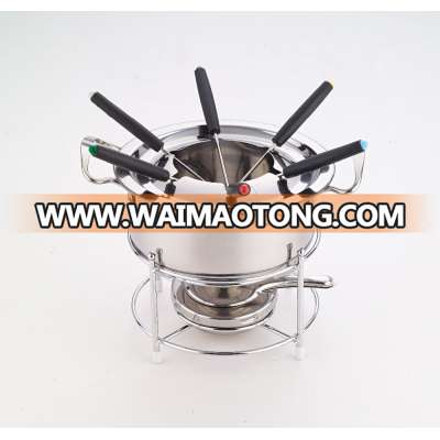 Hot sale stainless steel milk pot stainless steel milk butter warmer