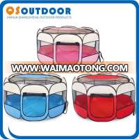 High quality portable indoor and outdoor fabric pet playpen big fabric pet playpen