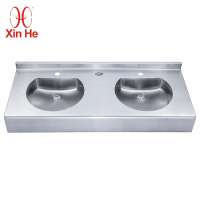 Hot Product Various styles Stainless Steel Vessel Double Wash Basin